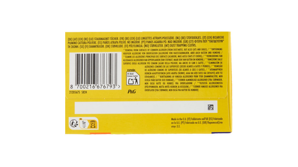Swiffer Duster Cattura Polvere - Ricarica 23 Piumini Per Spolverare