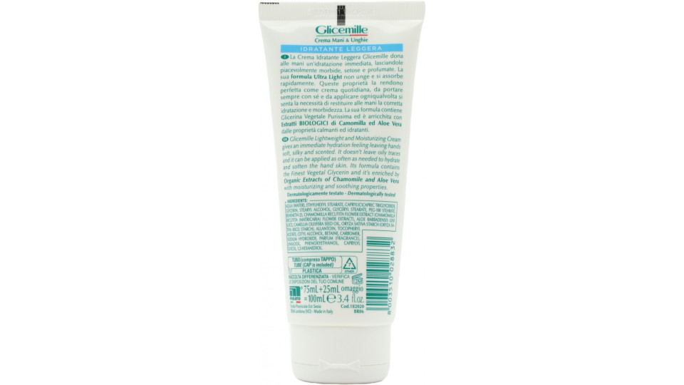 Crema Mani Idratante 100 Ml