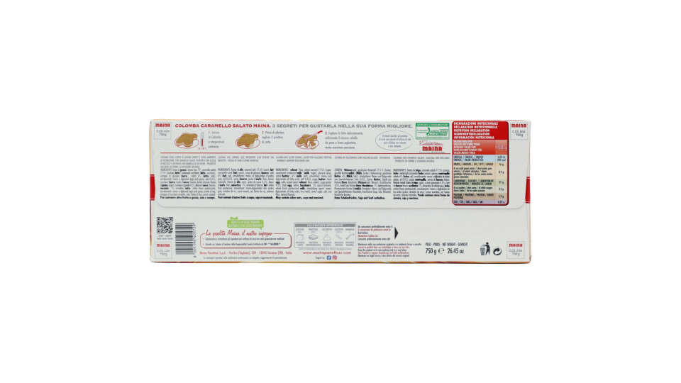 Maina Colomba Caramello Salato 750 g