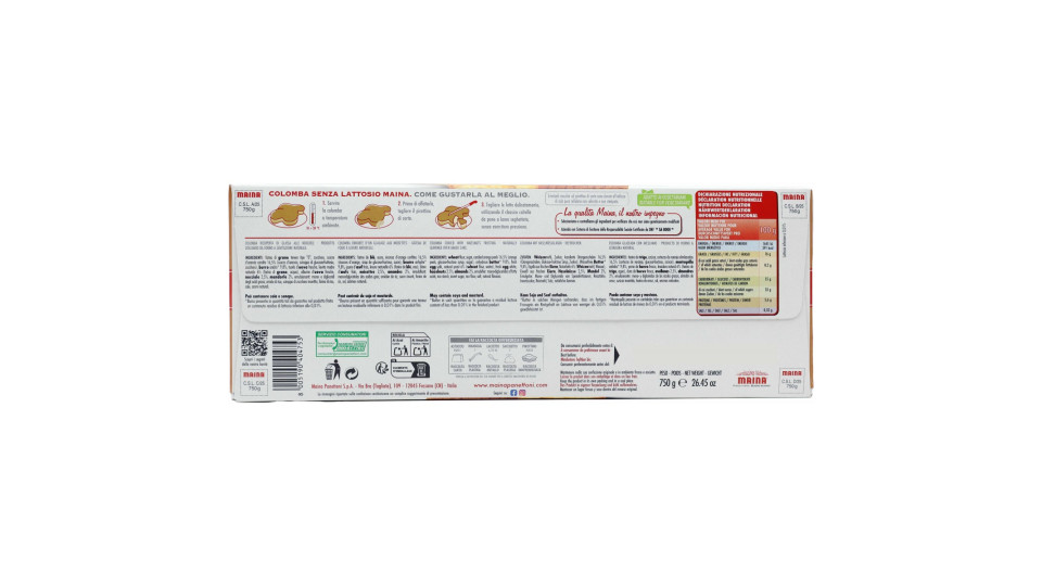 Maina Senza Lattosio la Colomba 750 g