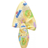 GALAK Uovo di Pasqua Cioccolato Bianco con Sorpresa e 2...