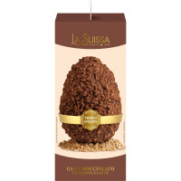La Suissa Uovo Gran Nocciolato Fondente e Latte 500 g