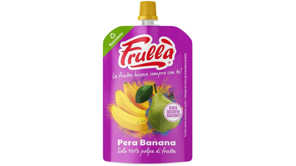 Natura frulla pera/banana doip - gr.100