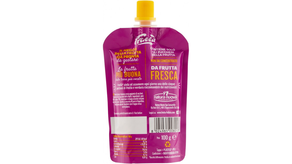 Natura frulla pera/banana doip - gr.100