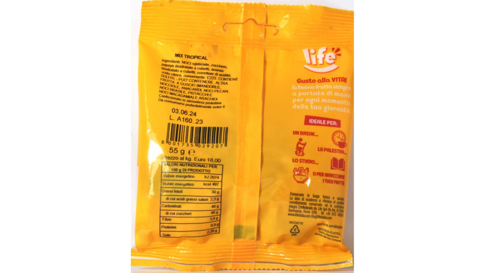 Life mix tropical busta gr.55