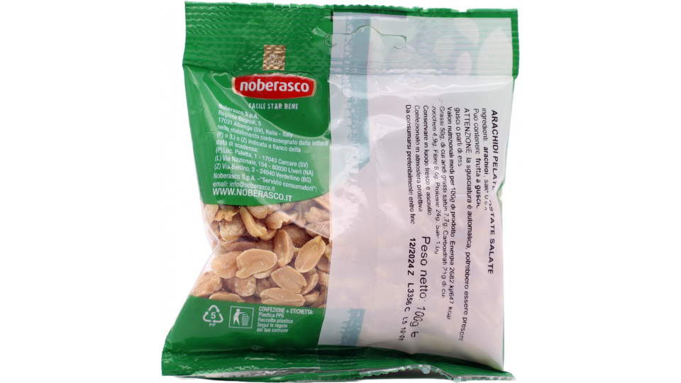 Noberasco arachidi salate gr.100