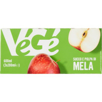 VéGé Succo e Polpa di Mela 3 x 200 ml