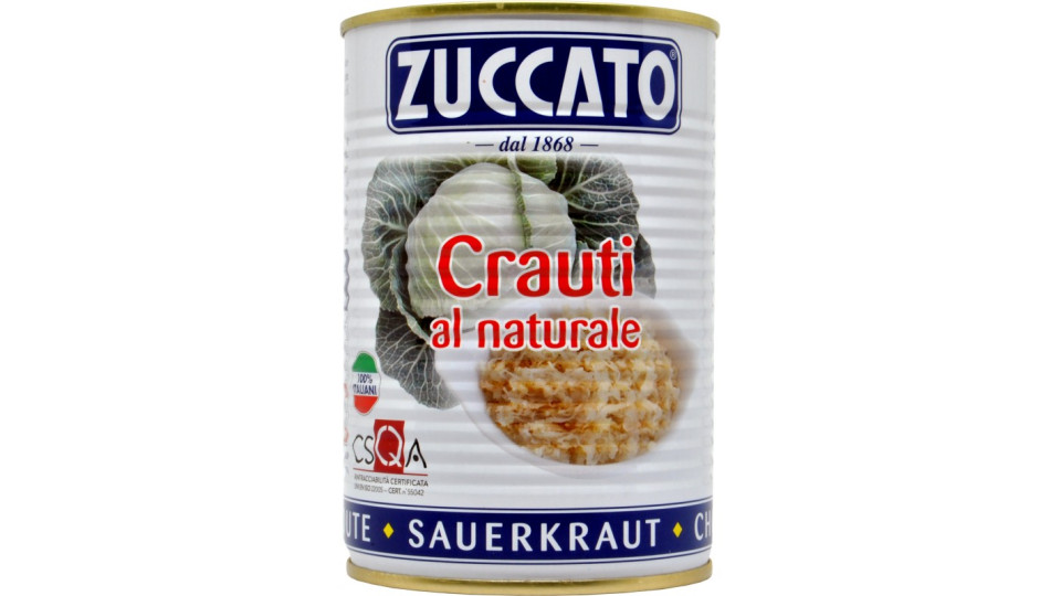 Zuccato Crauti al naturale 385 g