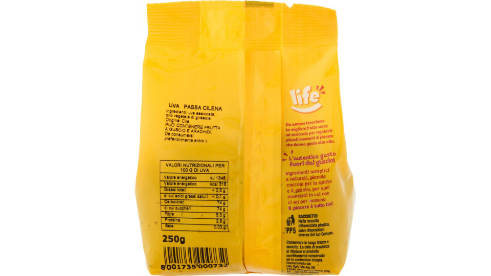 Life uvetta Cile gr.250