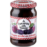 Le conserve della nonna prugne secche sciroppate - gr. 320