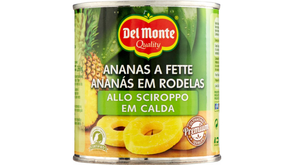 Del monte ananas sciroppo - gr.432