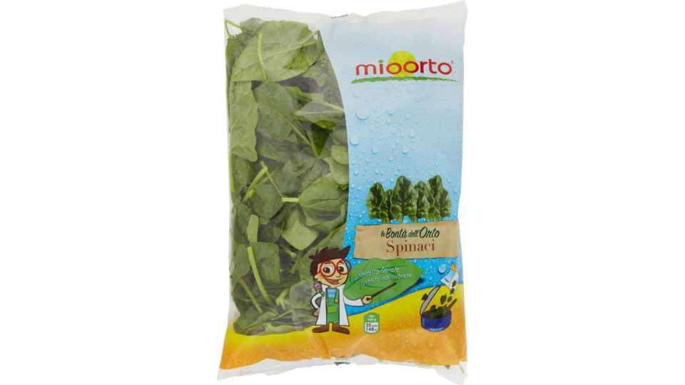 Mioorto le Bontà dell'Orto Spinaci 400 gr.