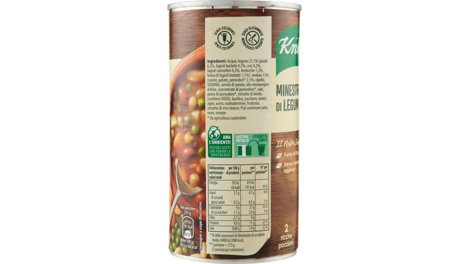Knorr Minestrone di Legumi 545 g