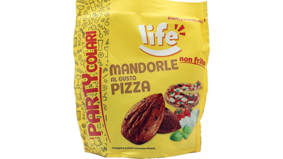 Life i Partycolari Mandorle al Gusto Pizza non fritto 125 g
