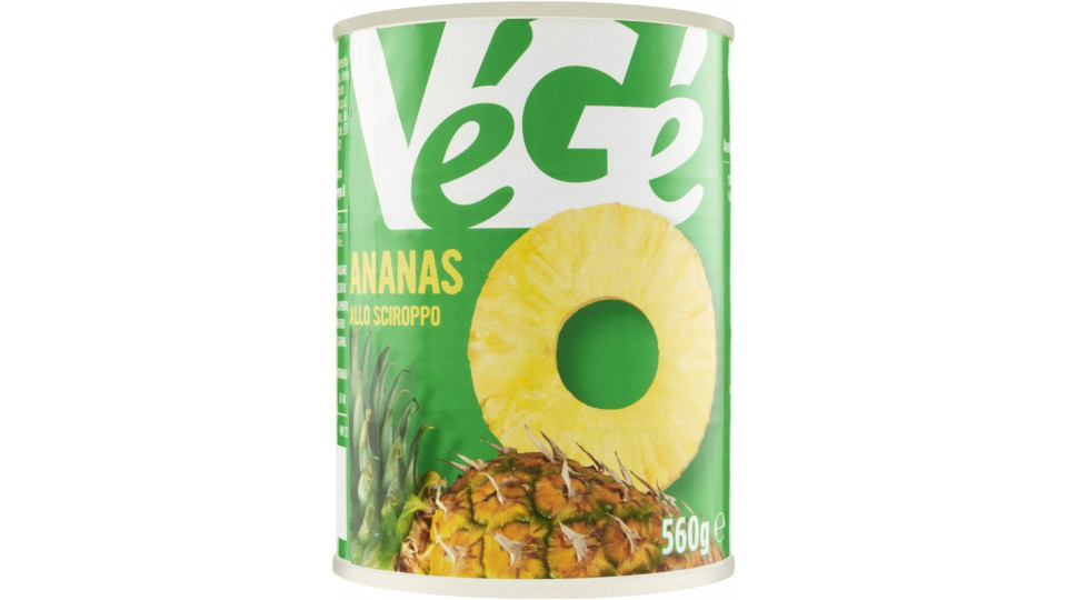 VéGé Ananas allo Sciroppo 560 g