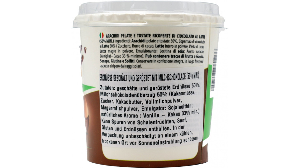Sagi Ciocofrutta arachidi ricoperte di cioccolato al latte gr135
