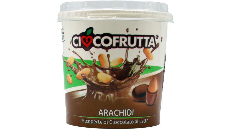 Sagi Ciocofrutta arachidi ricoperte di cioccolato al latte gr135