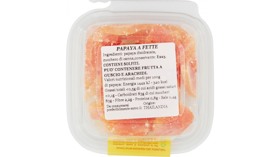Life Gusto alla Vita Papaya disidratata 200 gr.