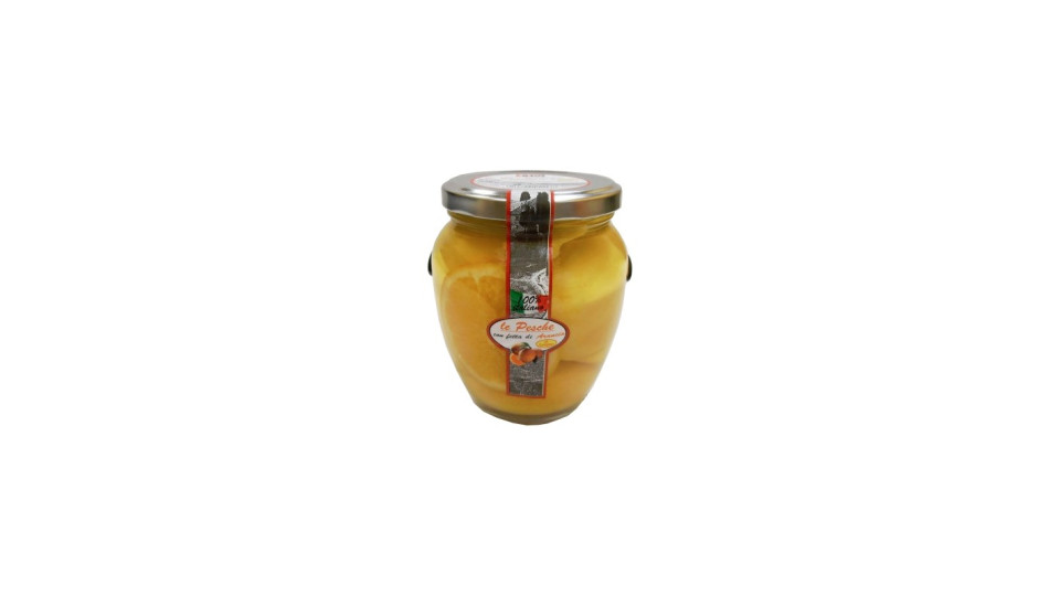 Satos pesche sciroppate + fetta arancia - ml.580