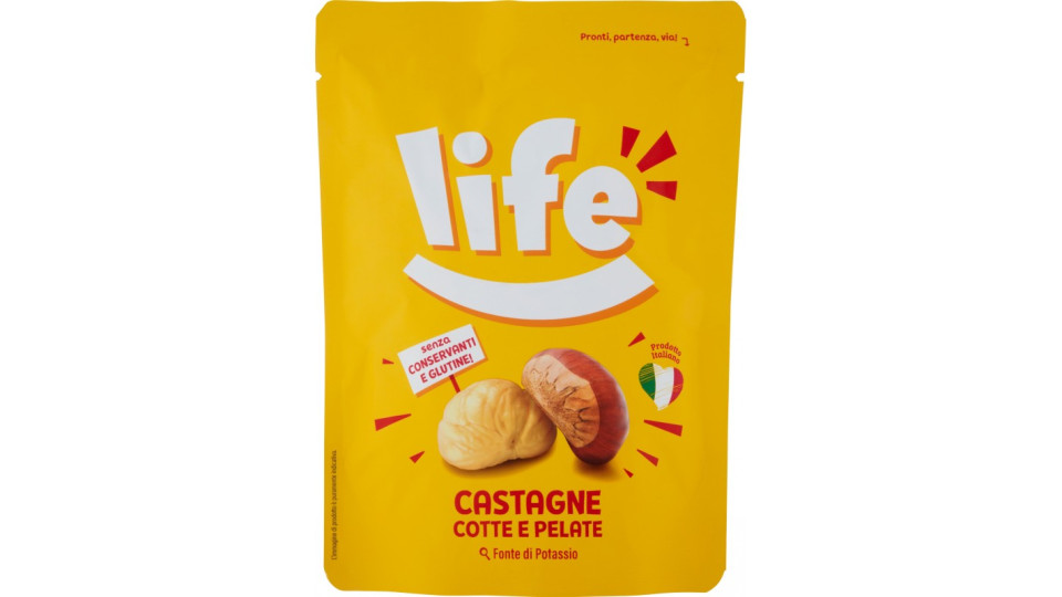life Castagne Cotte e Pelate 150 gr.