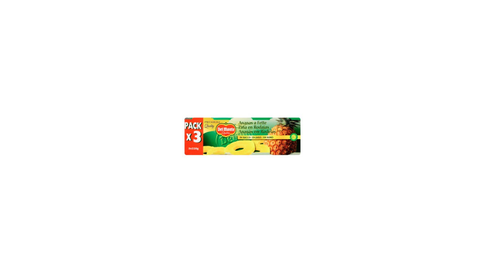 Del monte ananas naturale - gr.220 x3