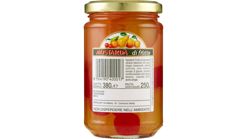 Sperlari mostarda di frutta gr.380