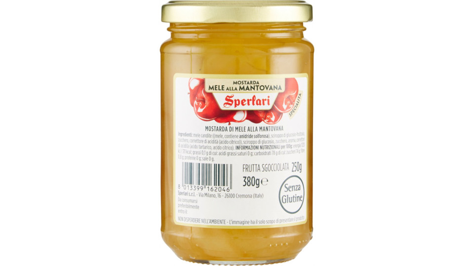 Sperlari Mostarda Mele alla Mantovana 380 gr.