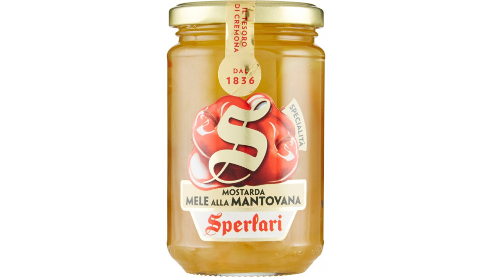Sperlari Mostarda Mele alla Mantovana 380 gr.