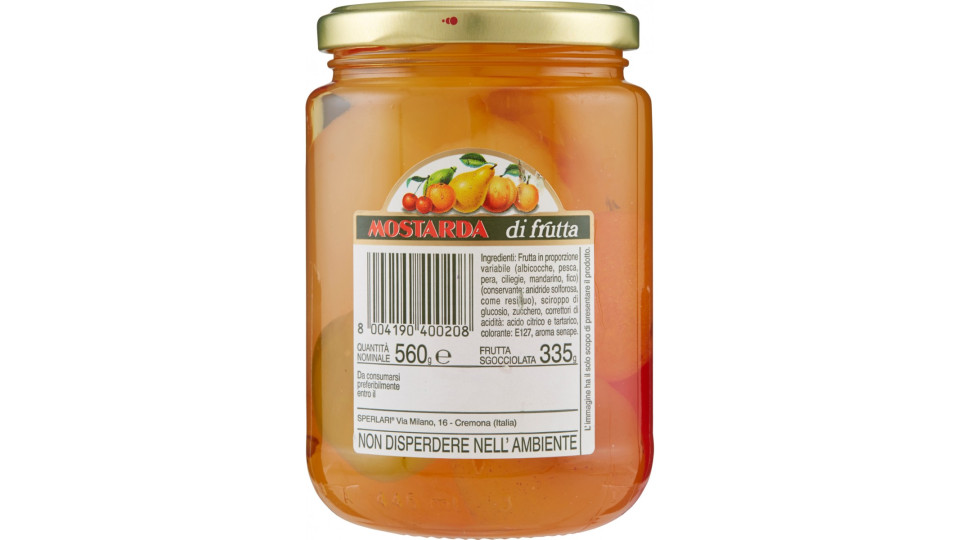 Sperlari mostarda gr.560