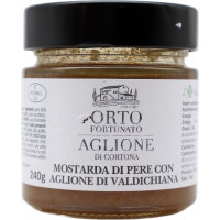Orto Fortunato mostarda pere e aglione gr.220