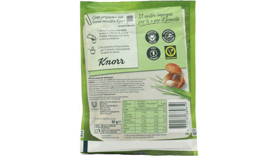 Knorr crema boscaiola gr.85