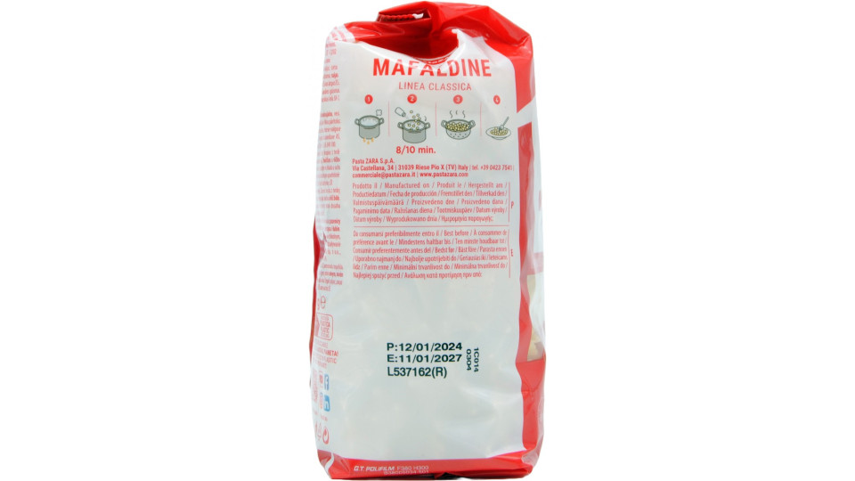 Zara pasta mafaldine gr.500
