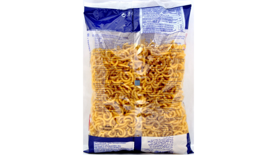 Corticella pasta gramigna grossa n.38 gr.500