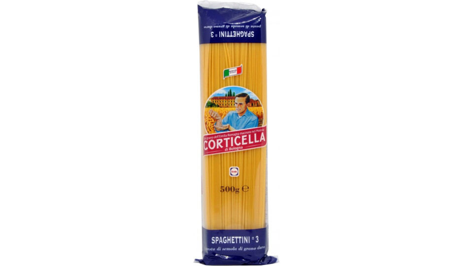 Corticella pasta spaghettini n.3 gr.500