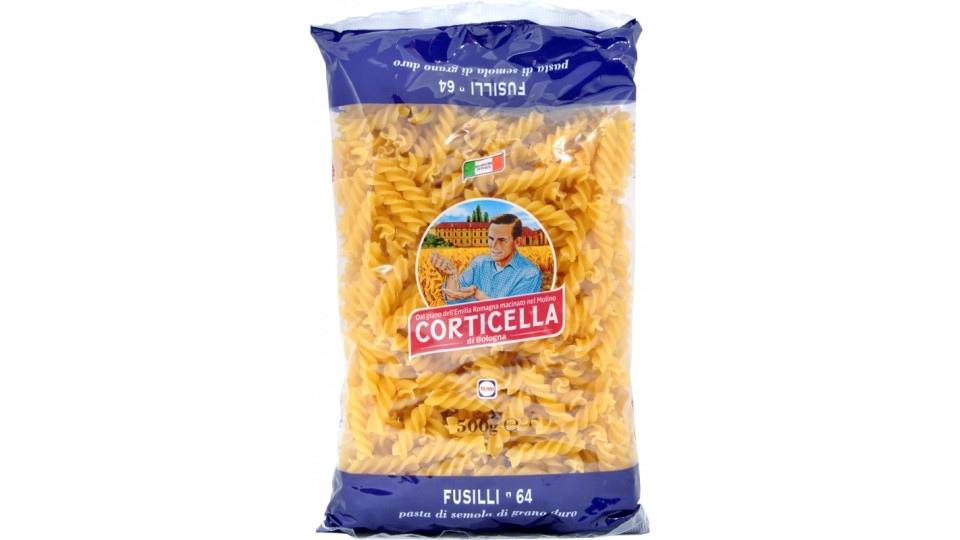 Corticella pasta fusilli n.64 gr.500