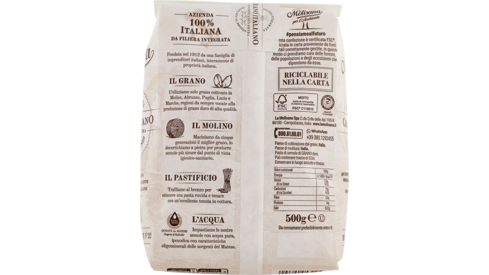 Molisana mezzi rigatoni n.32 - gr.500
