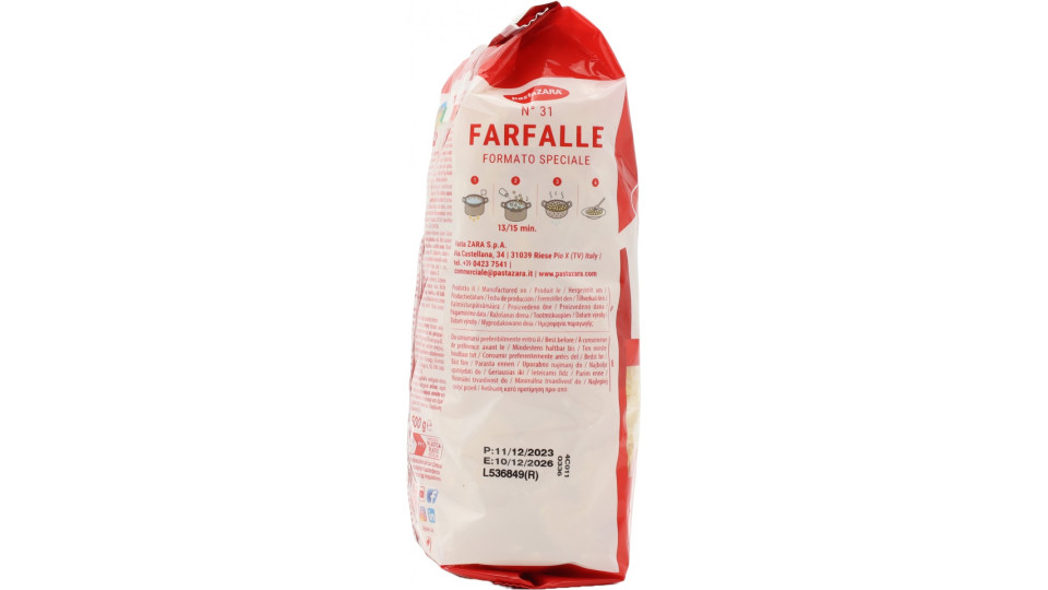 Zara pasta farfalle gr.500