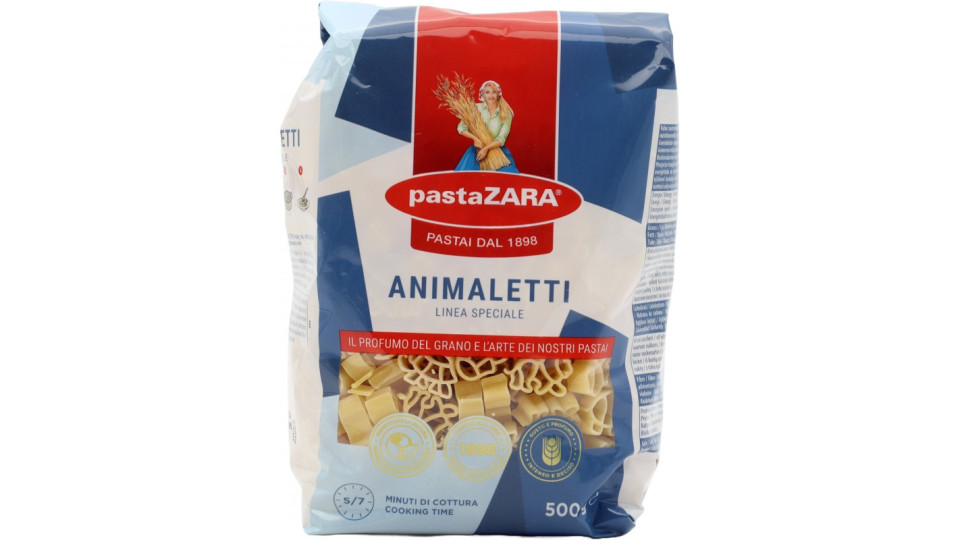 Zara pasta animaletti gr.500