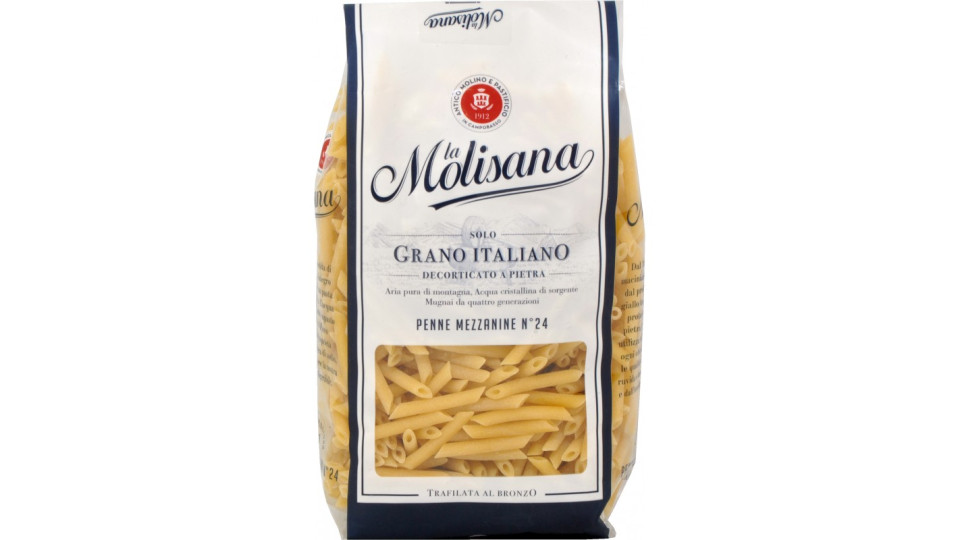 La molisana pasta penne mezzanine n.24 gr.500