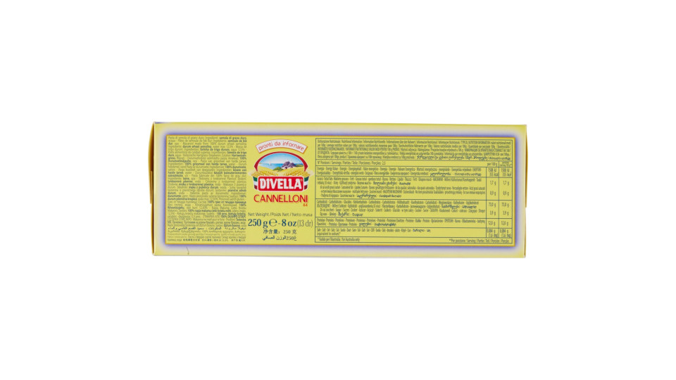 Divella cannelloni di semola gr.250