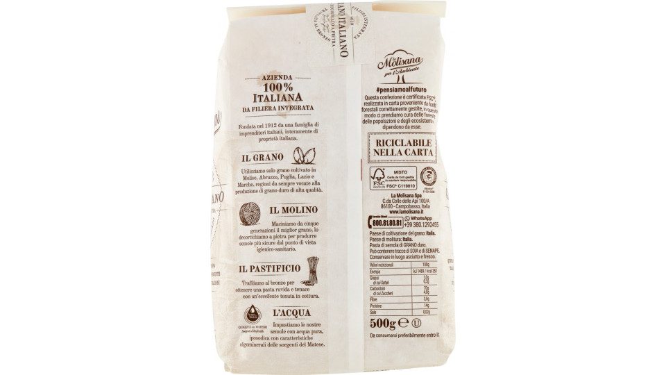 La molisana insalata di pasta n.72 gr.500