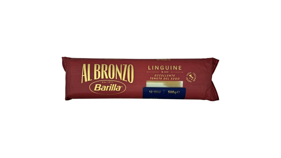 Barilla Al Bronzo Pasta Linguine 500g