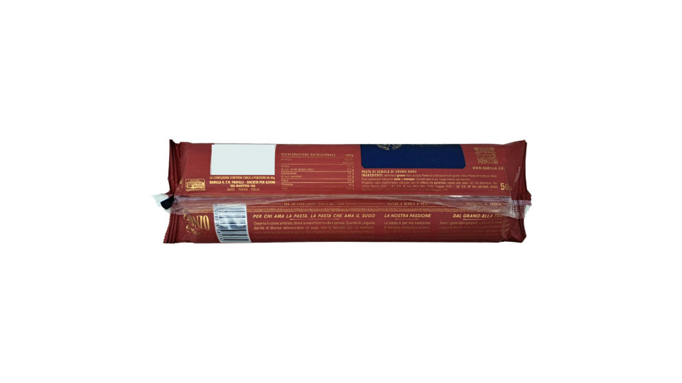 Barilla Al Bronzo Pasta Linguine 500g