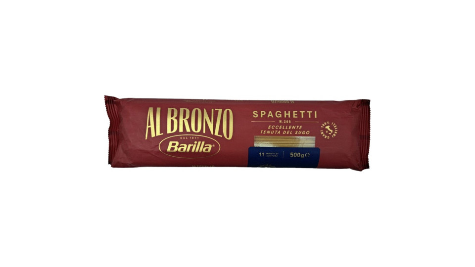 Barilla Al Bronzo Pasta Spaghetti 500g