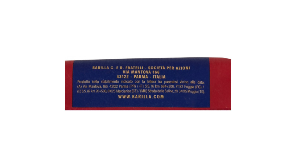 Barilla Al Bronzo Pasta Fusilloni 500g