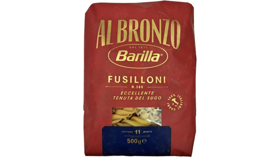 Barilla Al Bronzo Pasta Fusilloni 500g