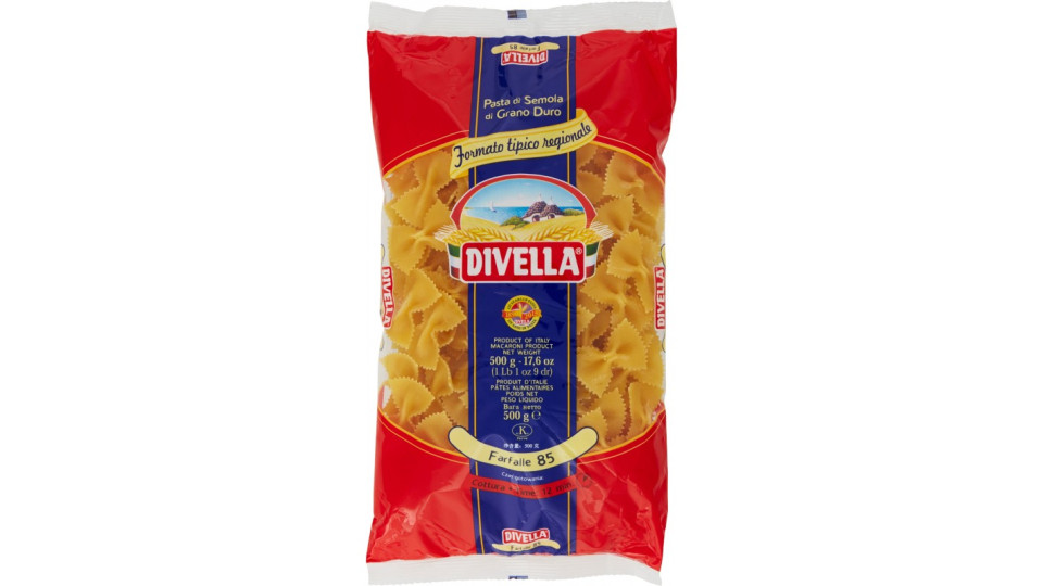 Divella farfalle gr.500