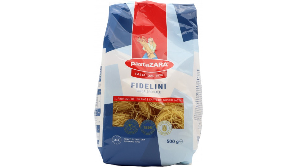 Zara pasta fidellini semola gr.500