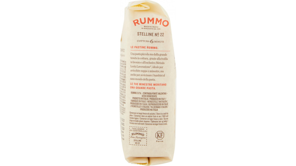 Rummo pasta Stelline N° 22 500 gr.