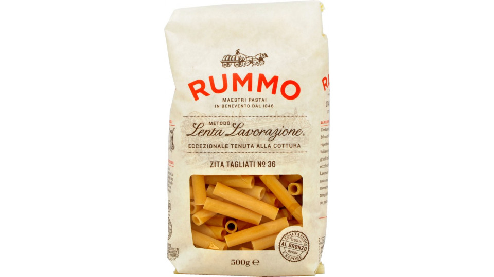 Rummo pasta ziti tagliati n.36 gr.500